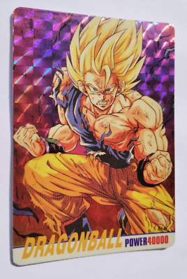 1999 DRAGON BALL Z Card #066 SON GOKU SSJ VTG Foil | eBay