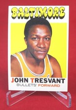 John Tresvant Topps NBA Basketball Card 1971 #37 EX