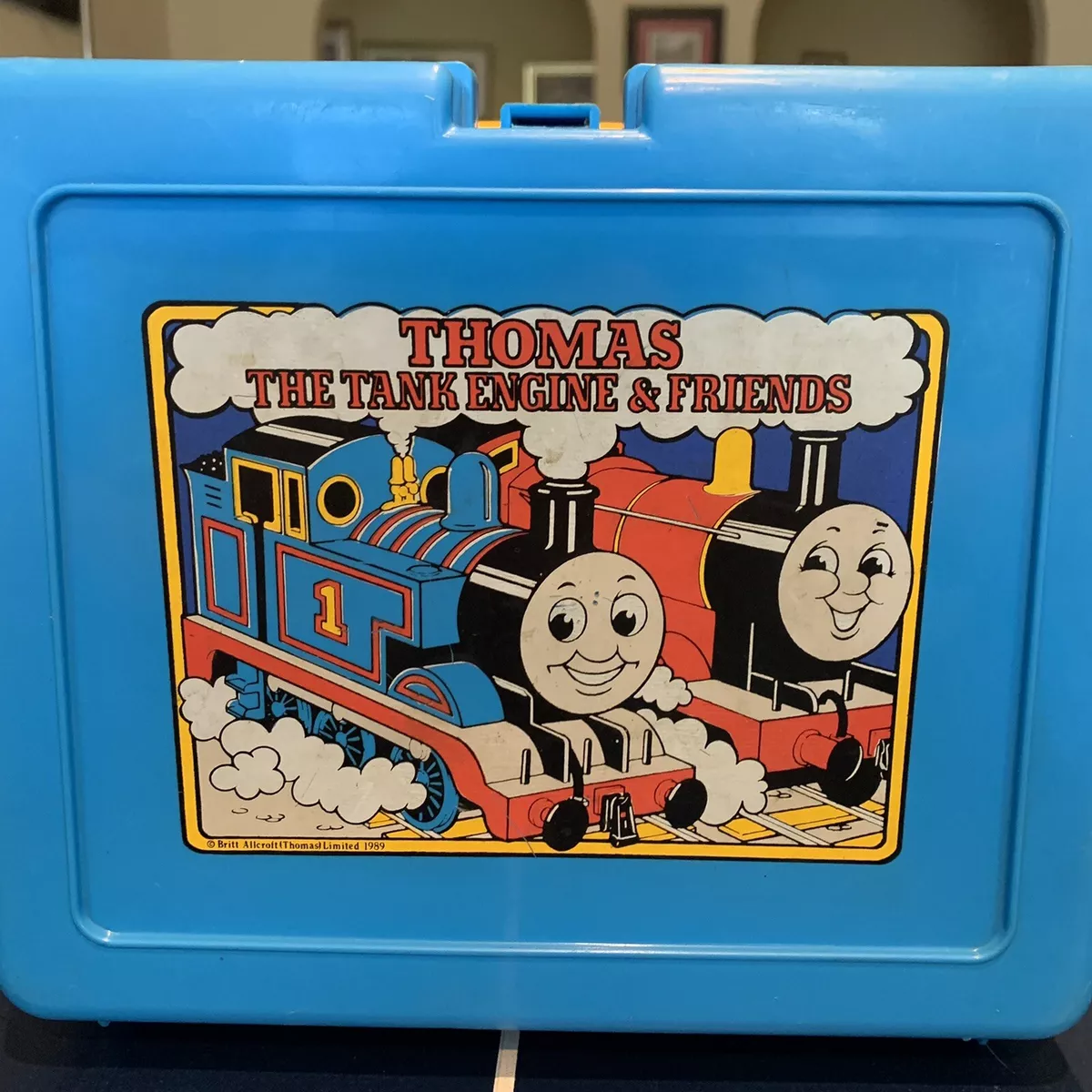 Team Thomas and Friends Blue Lunch Box 