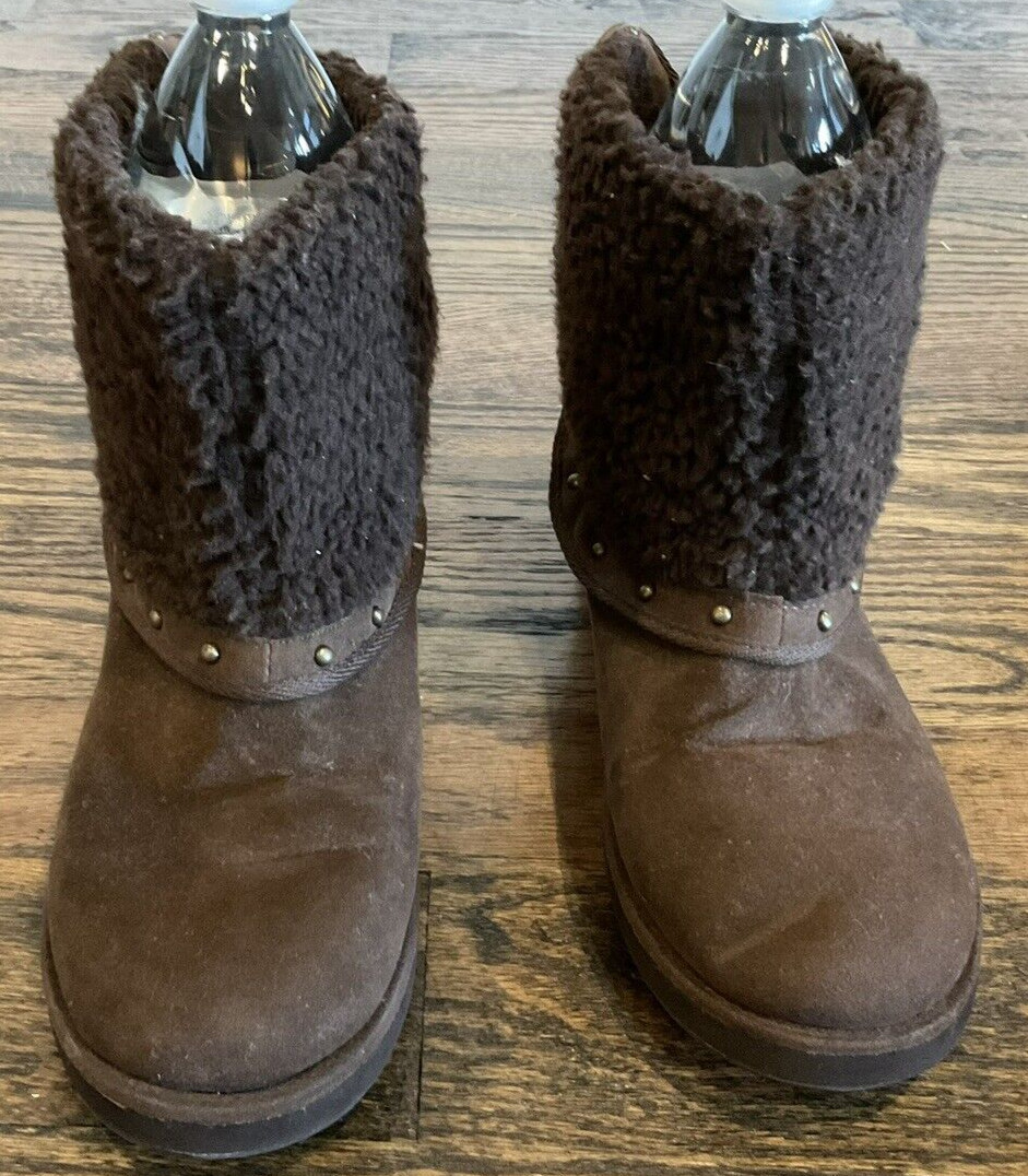 G by Guess Women's Brown  Pull-on Winter Boots Si… - image 2