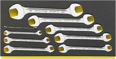 Stahlwille TOOL SET IN TOOL-CONTROL TRAY-SYSTEM 96830124 Set with  9 Psc. TCS WT