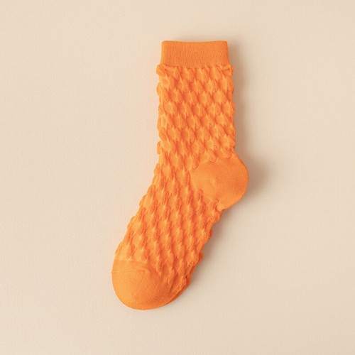 Womens Girls Socks Lot Bright Solid Colors 3d design Casual Dress Tube Socks - Picture 15 of 22