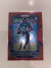 2022 Panini Prizm Rookies Red Shimmer Prizm /35 Snoop Conner #345 Rookie RC