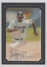 2007 UD Masterpieces Serious Black Frame 75/99 Hanley Ramirez #56 9ca
