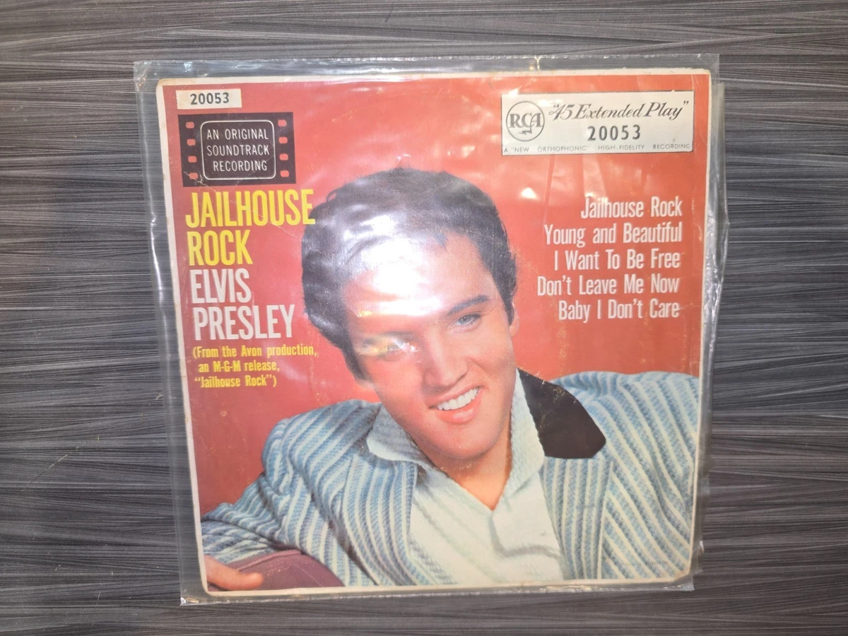 1963 ELVIS PRESLEY  " JAILHOUSE ROCK "  Record Single