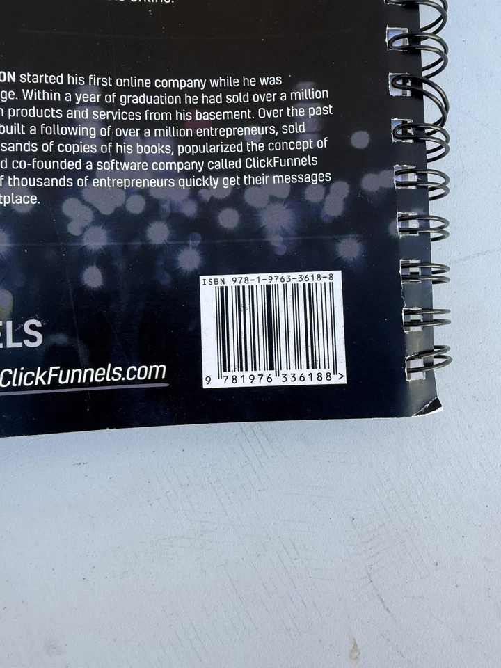 The Funnel Hackers Cookbook by Russell Brunson Spiral Bound x16 - Image 3 of 3