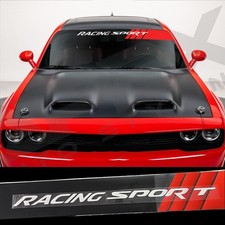 Jdm Racing Sport Decal Windshield Banner Sticker For Dodge Charger Challenger Jdm Racing Sport Decal Windshield Banner Sticker For Dodge Charger Challenger