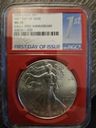 2016 American Silver Eagle - NGC MS70  - First Day Of Issue - 30th Anniversary