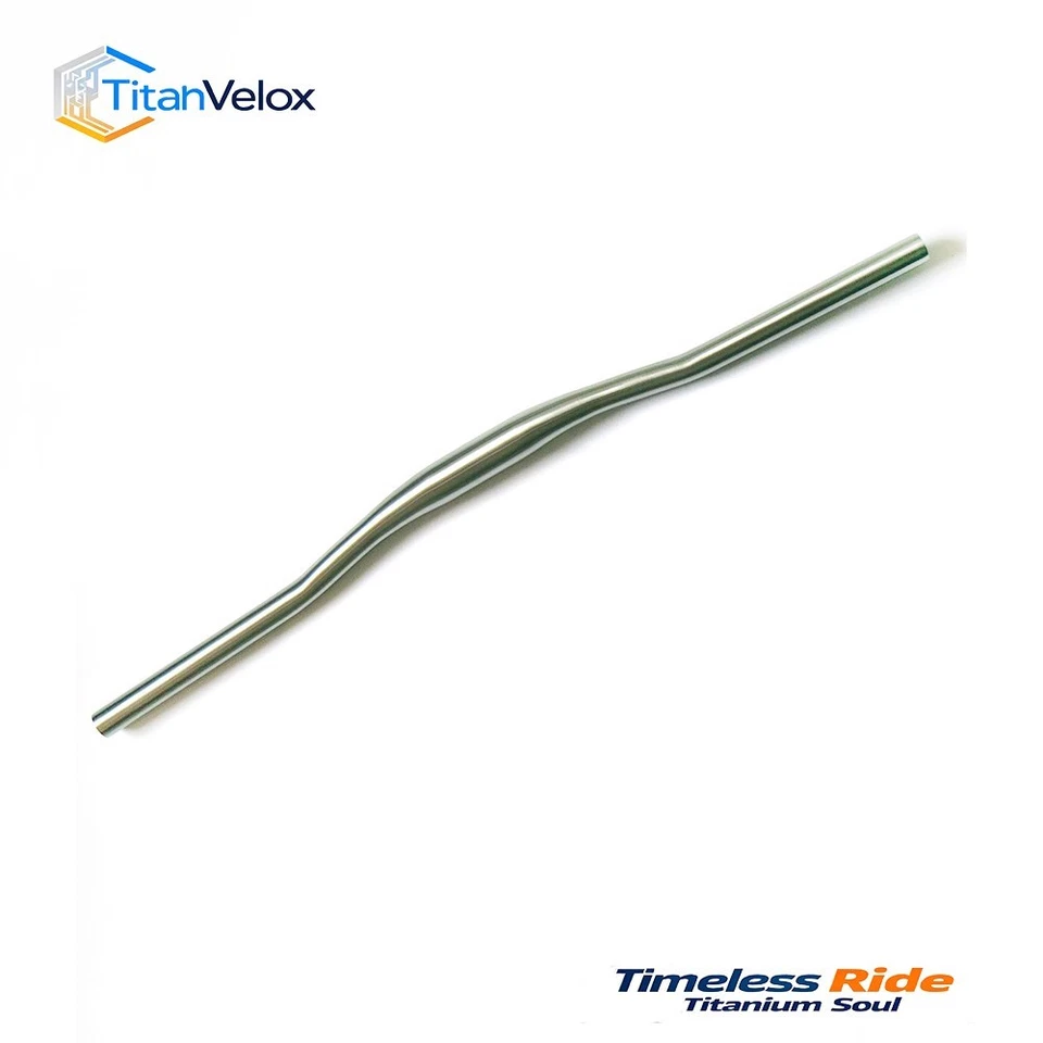 Mango elevador de aleación de titanio TianVelox - Componentes de bicicleta/bicicleta 31,8 mm 25,4 mm Foto 2 de 4