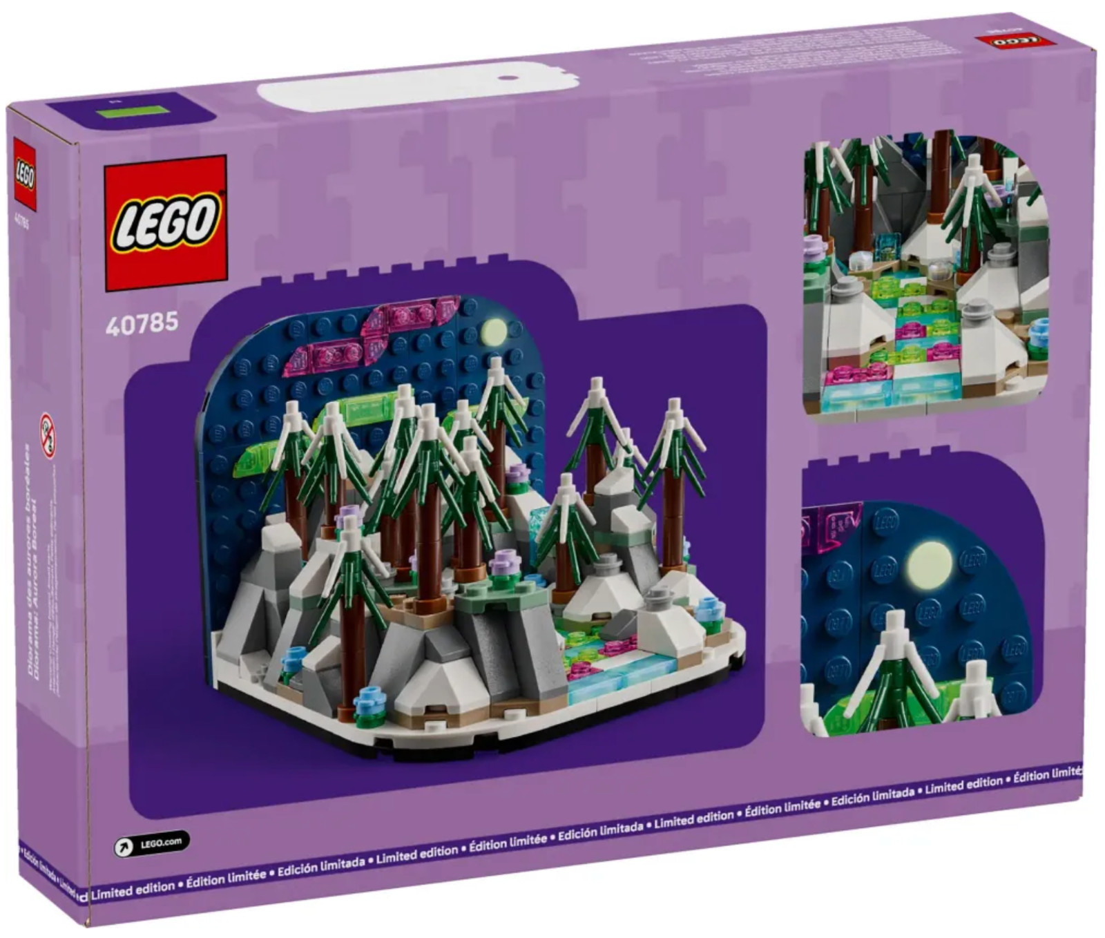 LEGO Diorama 40785 Aurores Boréales : l'objet déco lumineux pour votre salon