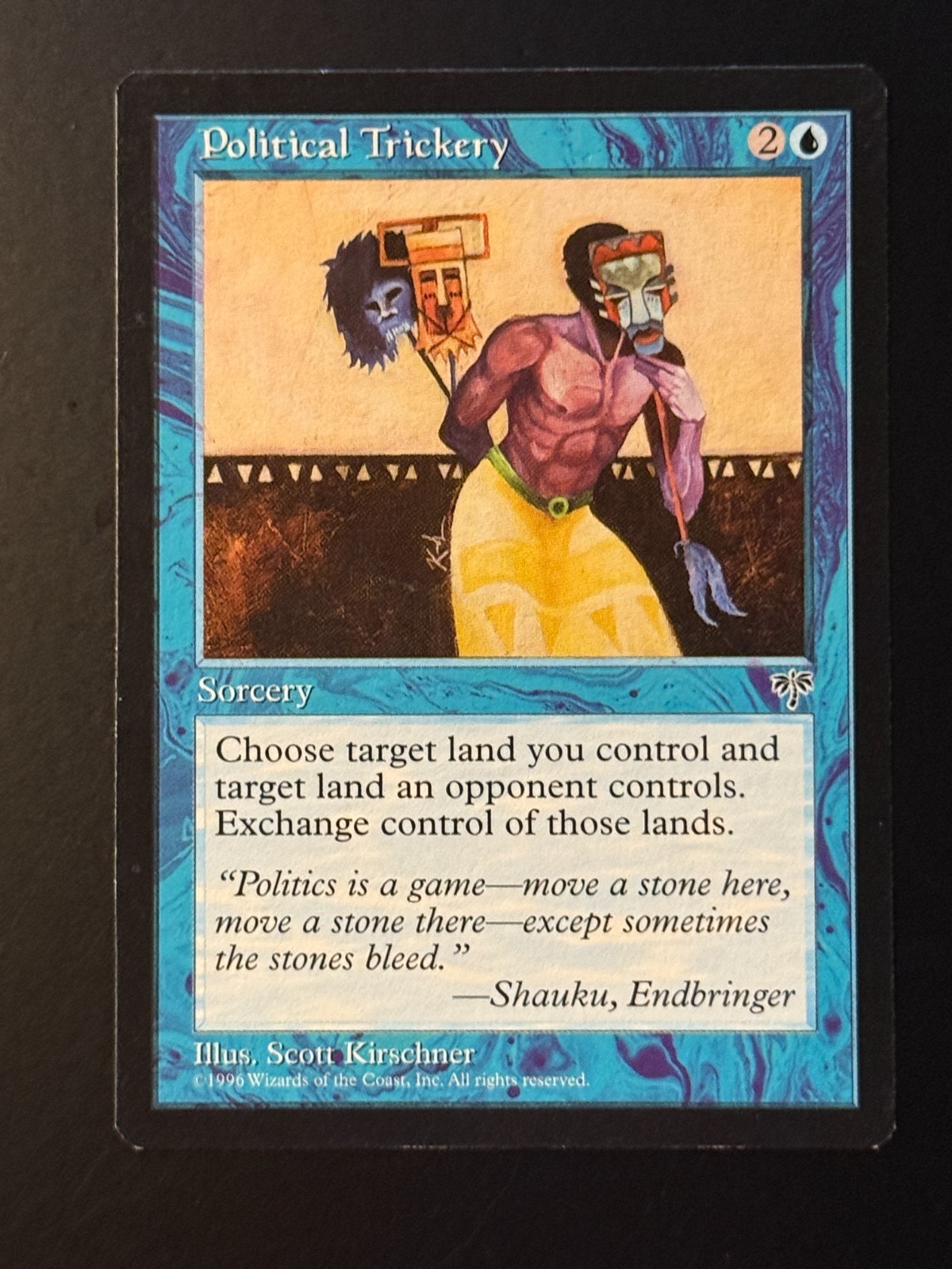 MTG - Political Trickery - Mirage - NM (Magic: The Gathering)