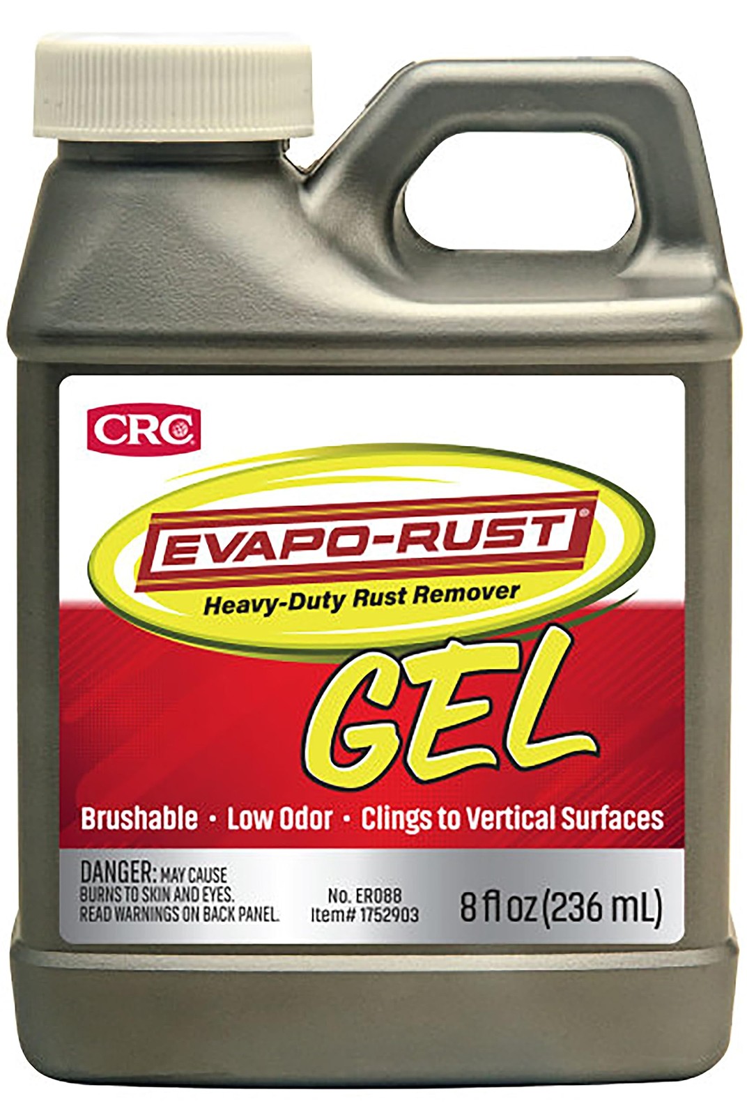 CRC EvapoRust Gel Professional Grade Rust Removal Solution in 8oz Bottle