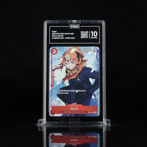 Sanji (Parallel) graded TAG 10 for sale on eBay