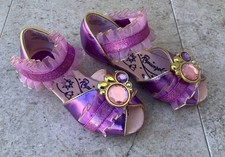 Disney Store Princesa Rapunzel Zapatos de Disfraz Enredados, Talla 11/12