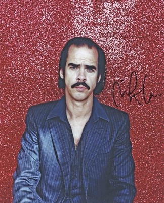 Nick Cave Original 10x8 handsigniertes Foto & Echtheitszertifikat