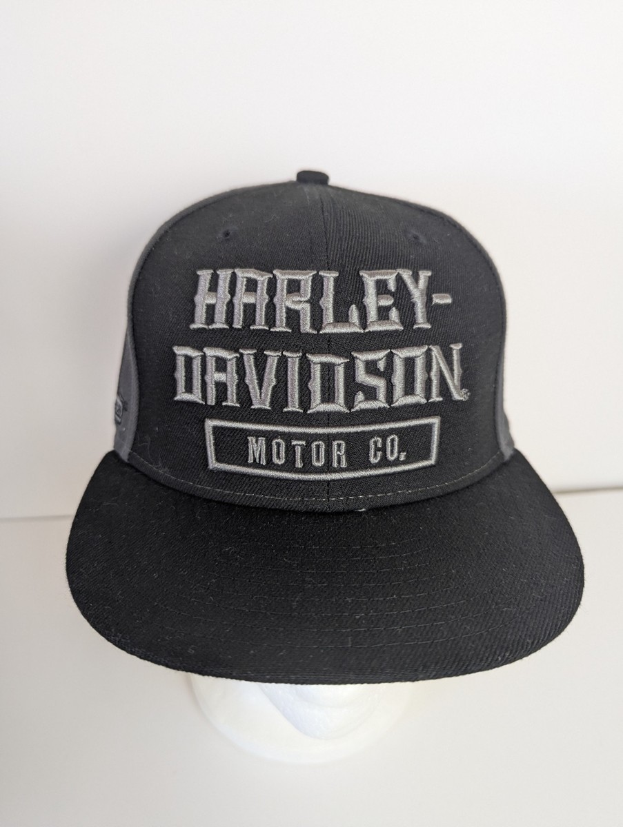 Harley Davidson Motorcycles New Era 59FIFTY 7 1/8 S Fitted Hat Cap