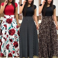 Ropa De Moda Para Mujer Vestidos Largos Elegantes Casuales Fiesta De Larga New k