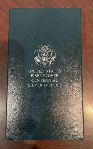 Photo of a 1990-P Eisenhower Dollar from an eBay listing that sold on Jul 20, 2026