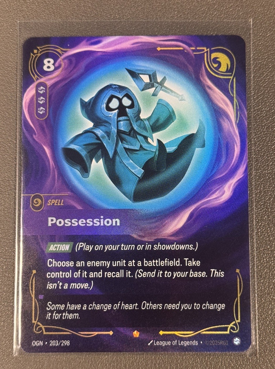 Possession OGN 203/298 Epic Riftbound League of Legends