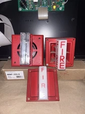 Lot Of (3) Old Style Audible Visual Devices