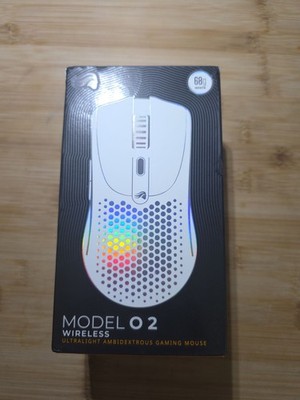 Glorious Model O 2 Wireless Gaming Mouse - Ultralight RGB Matte White