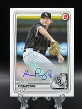 Konnor Pilkington 2020 Bowman Prospect Auto #PA-KP Sox Tigers