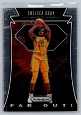 Chelsea Gray 2020 Panini Prizm WNBA #5 Far Out Los Angeles Sparks
