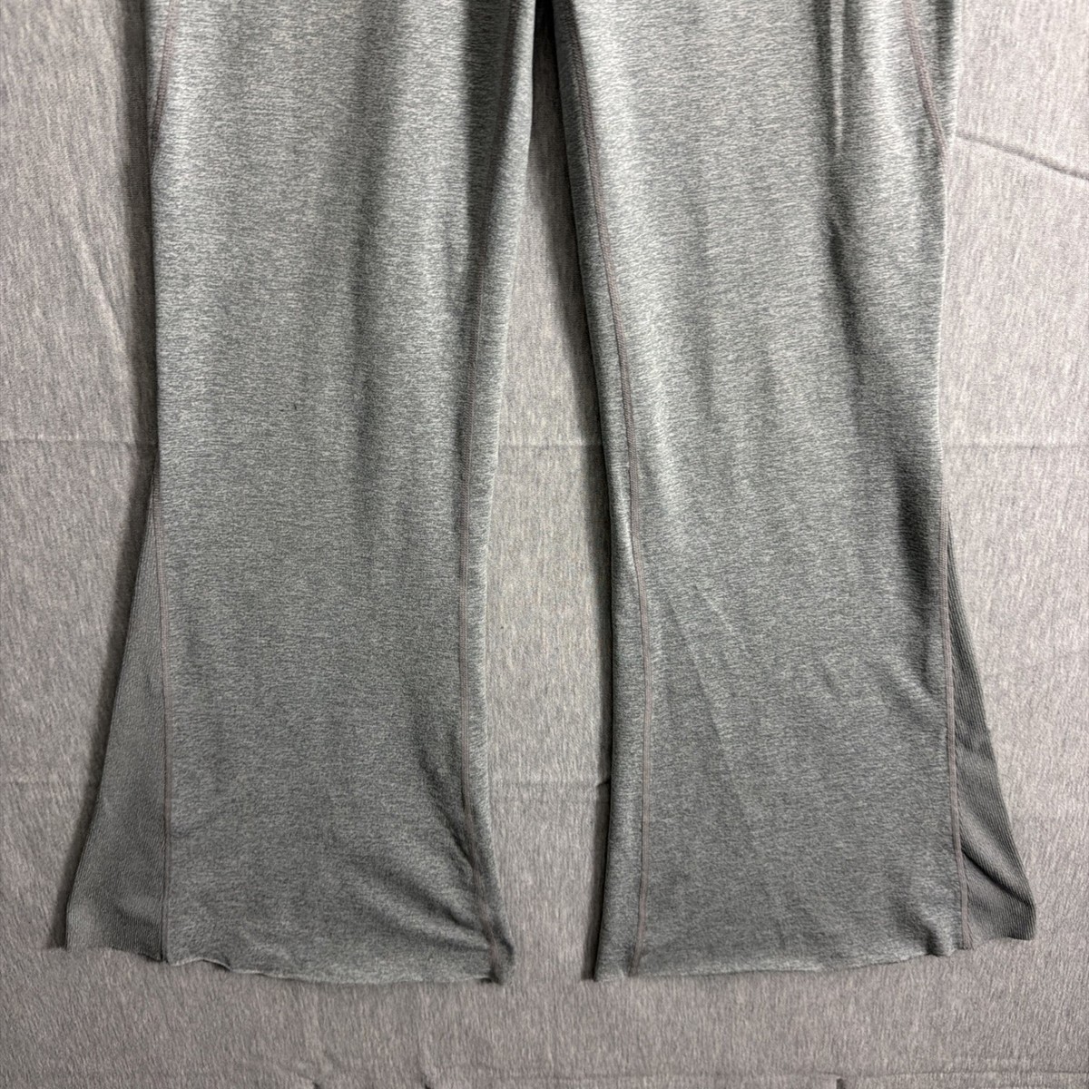 Free People Movement Women's Medium Gray High Waisted Flare Pants