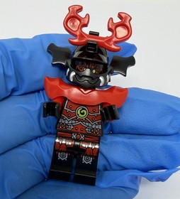 LEGO Warrior red black armor helmet  Ninjago minifigure 70501 70503