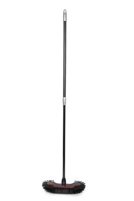 Gent Essentials Horsehair European Broom with Telescopic Handle extends 29'' -59''