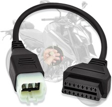 OBD2 Adapter Fit for KTM 6 Pin to 16Pin Motor...