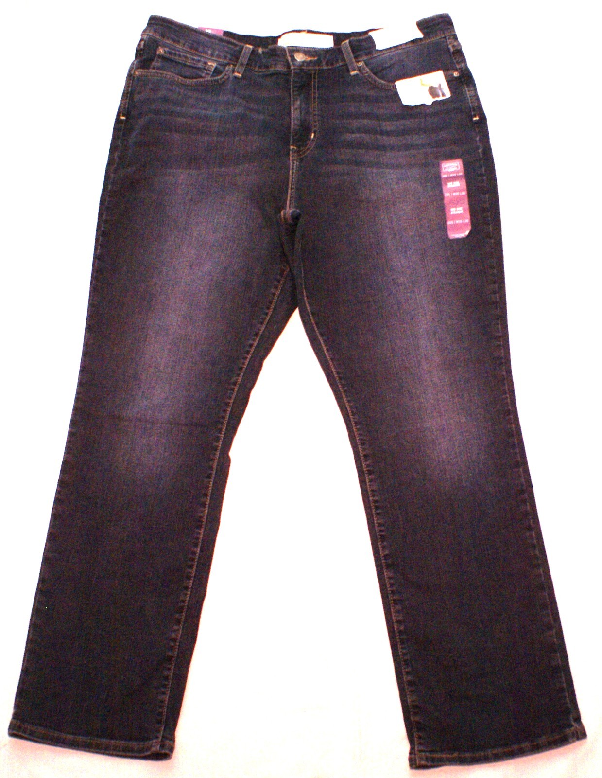 Womens Plus 20s Blue Stretch Denim, New