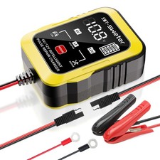 6V 12V Smart Battery Charger 1.5A Automatic Battery Maintainer Trickle Charger