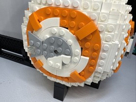 LEGO Star Wars: The Last Jedi BB-8 (75187) Retired 99% Complete w/ Display Stand