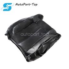 Fits 99-02 Chevy Silverado GMC Sierra Passenger Top Leather Seat Cover Dark Gray