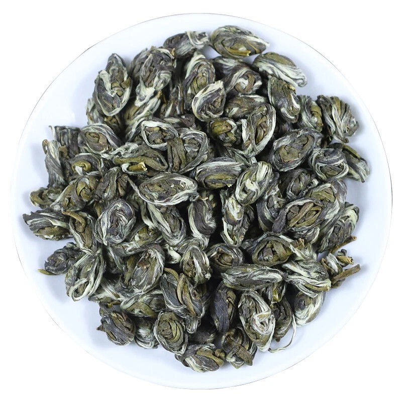 ,fujian Mo Li Feng Yan Tea Handmade Pearl Jasmine Green Tea