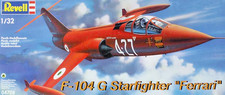 Revell 1:32 F-104 G Starfighter "Ferrari" fantastico kit #04708 NOS SPEDIZIONE GRATUITA UK