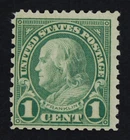 CKStamps: US Stamps Collection Scott#578 1c Franklin Mint NH OG