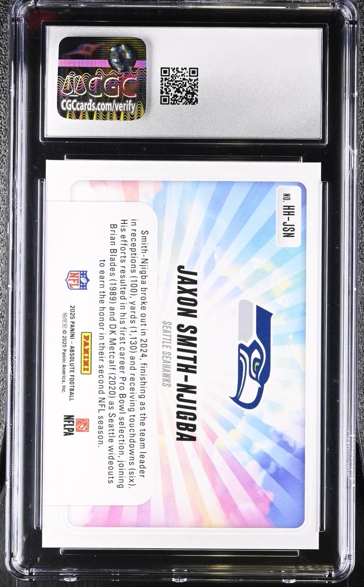 2025 Panini Absolute - Hog Heaven Jaxon Smith-Njigba #HH-JSN for