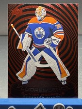 2025-26 Upper Deck Series 2 Oliver Rodrigue Fluorescence Red Rookie #F-6 Oilers