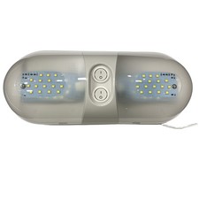 1x Brand New Led Lights 12 Volt Dc Camper Trailer Marine Double Light Rv 1x Brand New Led Lights 12 Volt Dc Camper Trailer Marine Double Light Rv