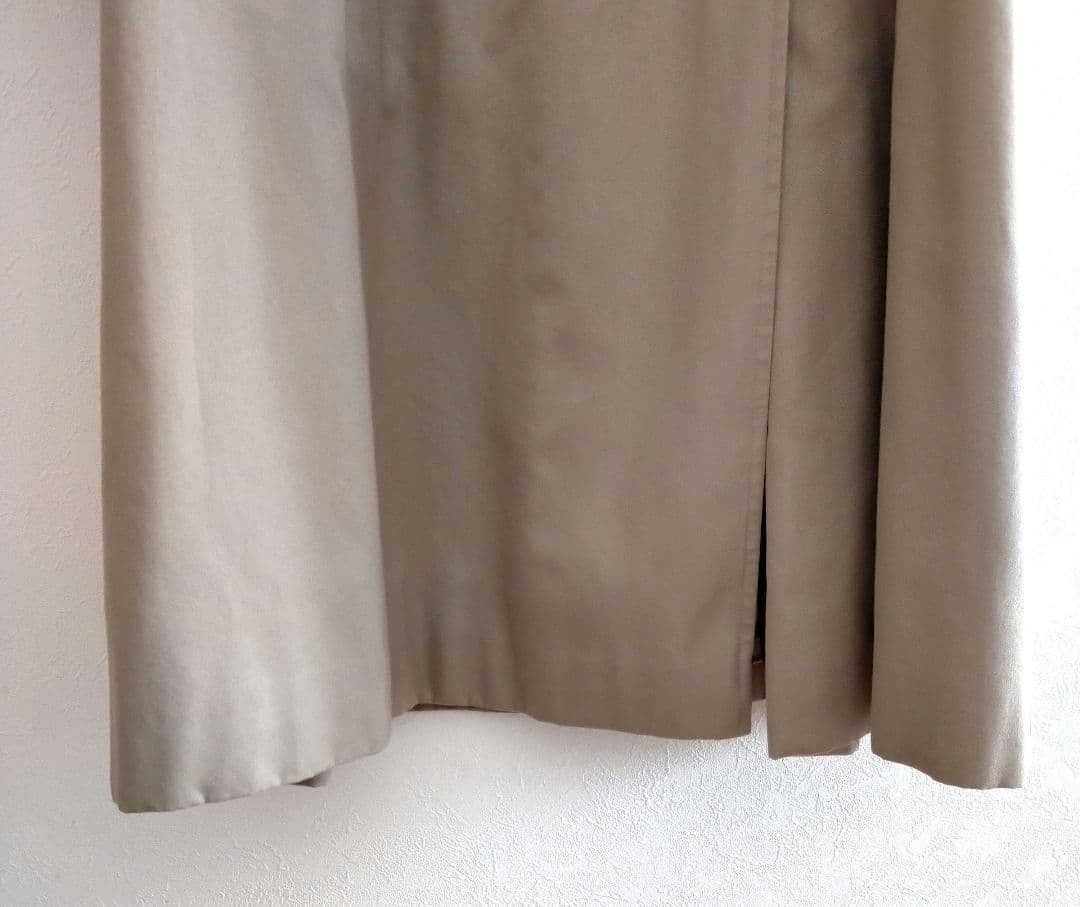 Aquascutum Trench Coat XL Beige Belted Burberry Check Lining England F/S thumbnail 5