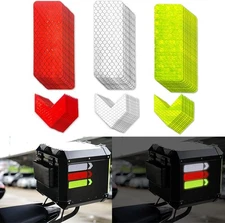 60PCS Reflective Stickers Tape & Set 3 Colors Red, Green and White, Waterproof