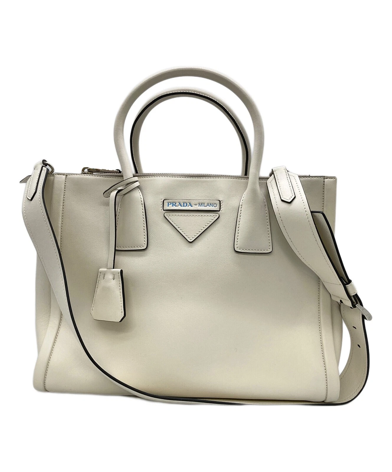 Prada — Prada GRACE LUX 1BA183 White Bag #TFB3152