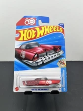 Hot Wheels 2025 Mainline HW Celebration Racers Mattel Dream Mobile 80 Years Red