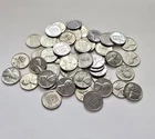1943 S Higher Grade Roll of 50 VF-AU Lincoln Steel Cents Wheat Penny Cleaned