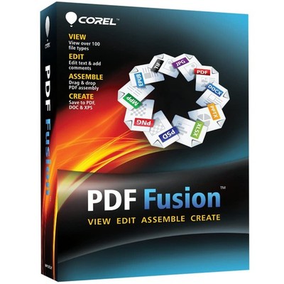 Corel PDF Fusion Document Management Suite PC Disc CPDFF1EFMB