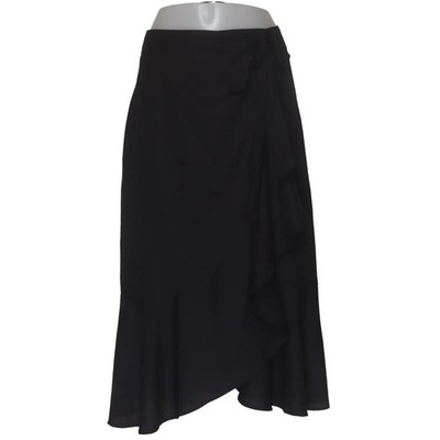 Gina Tricot, Wickelrock, Größe: 38, Schwarz, Polyester, Einfarbig, Damen #LcY