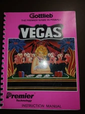 Gottlieb VEGAS Original Pinball Manual