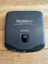 Sony Discman Digital Mega Bass D-231 CD Player Walkman only **Working** 